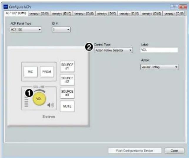Extron DMP 128 Plus C AT - ACP 100 Configuration Example - 4