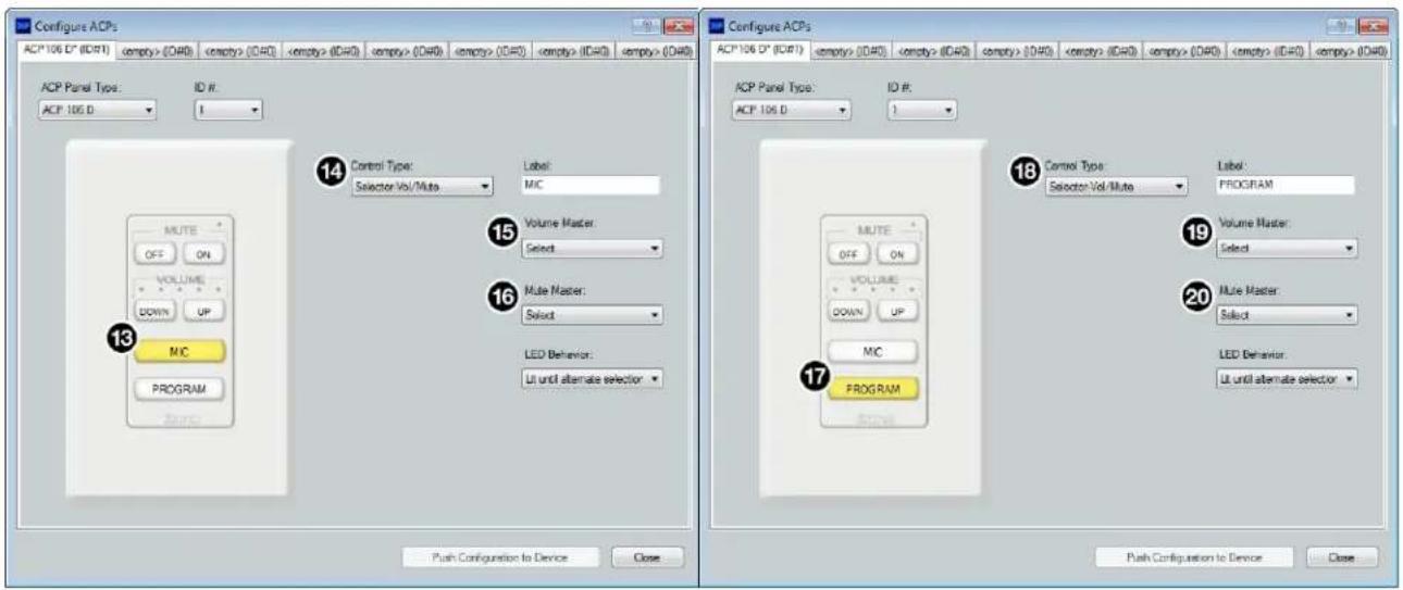 Extron DMP 128 Plus C AT - ACP 106 Style Configuration Example - 4