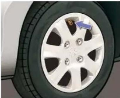 PEUGEOT 206 (2009) - Nach dem Radwechsel - 2