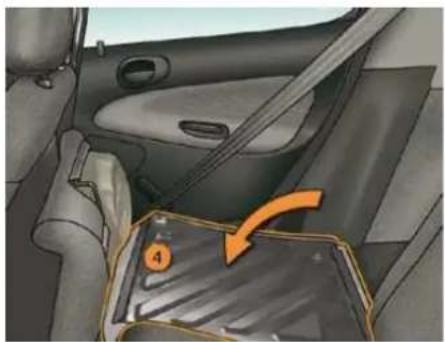 PEUGEOT 206 (2009) - RÜCKSIT - 3