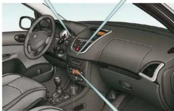 PEUGEOT 206 (2009) - Automatische Klimaanlage - 1