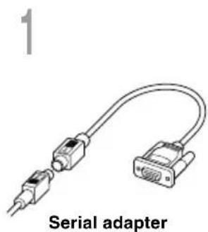 OLYMPUS AS-2300 - Connecting to a Serial Port - 1