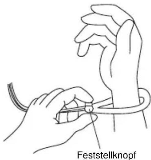 Feststellknopf