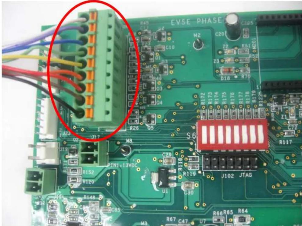 EVSE PHASE R45 C17 U2 DC10 M2 C20 Z2 R51 R52 D16 R70 R172 R173 R174 R175 R176 R177 R178 R179 R122# S6 C29 R118 R119 J102 JTAG U1 C30 R152 R120 P1N1-13VDC R148 C85 M3 R67 C47 U7 R66 R65 R64
