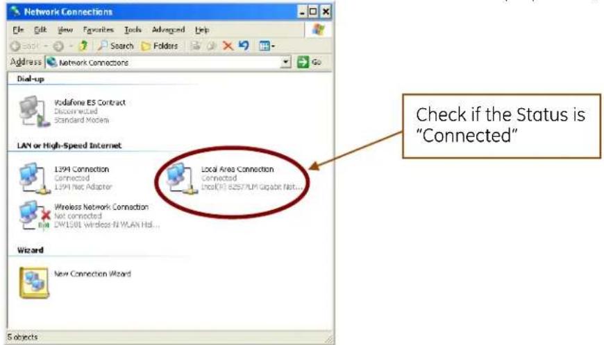 Network Connections File Edit View Favorites Tools Advanced Help Address Network Connections Go Dial-up Vodafone ES Contract Disconnected Standard Modem LAN or High-Speed Internet L39H Connection Connected L39H Net Adapter Local Area Connection Connected Local(RF) 8257/PLM Gigabit Net... Wireless Network Connection Not connected DW1501 Wireless Wi WLAN Hdl... Wizard New Connection Wizard Check if the Status is "Connected" Subjects