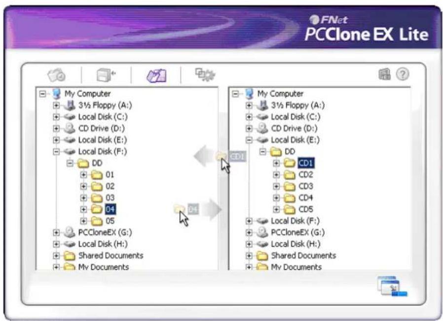 Fantec DB-229US - Löschen Sie das Dateibackup - 3