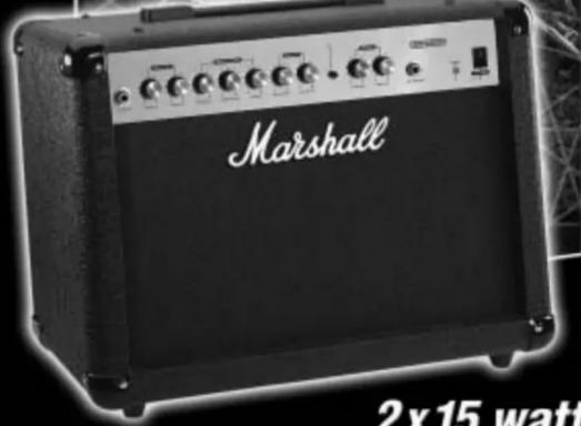 Marshall 2x15 watt
