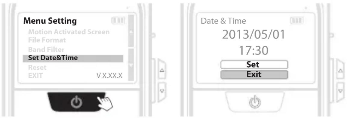 Brinno PHV MAC - Set the Date & Time - 1