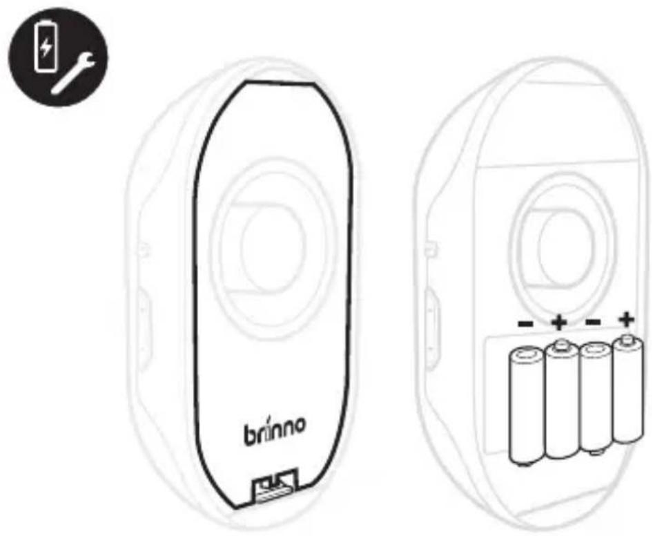 Brinno PHV MAC - Initial Setup- Install batteries - 1