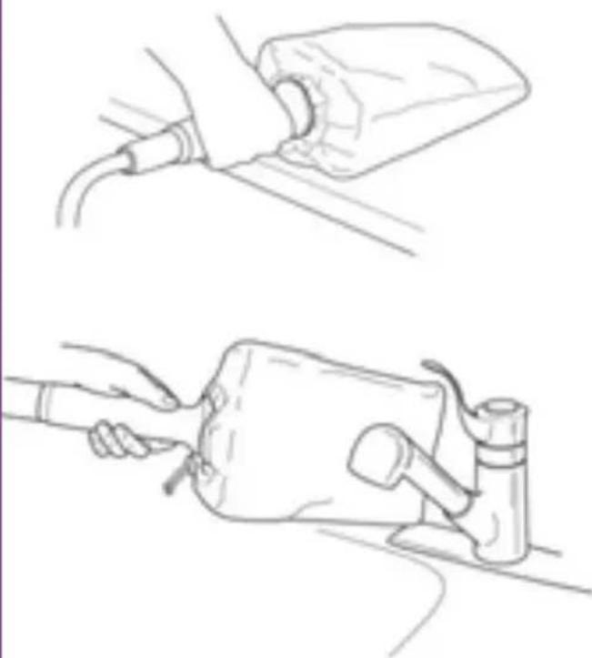 FAKIR Portable Steam Pocket - WEDGE CLEANING TOOL ASSEMBLY - 1