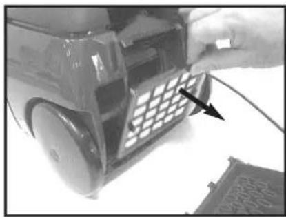 FAKIR Prestige 1900 Oko Power - Changing the motor protection filter - 3