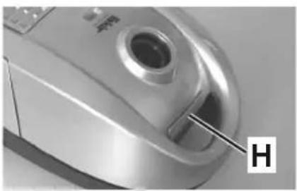 FAKIR B 220 - Staubfilterbeutel wechseln - 1