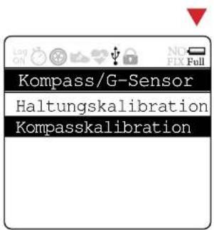 Wintec WSG-2000 - Grundhaltung kalibrieren - 1