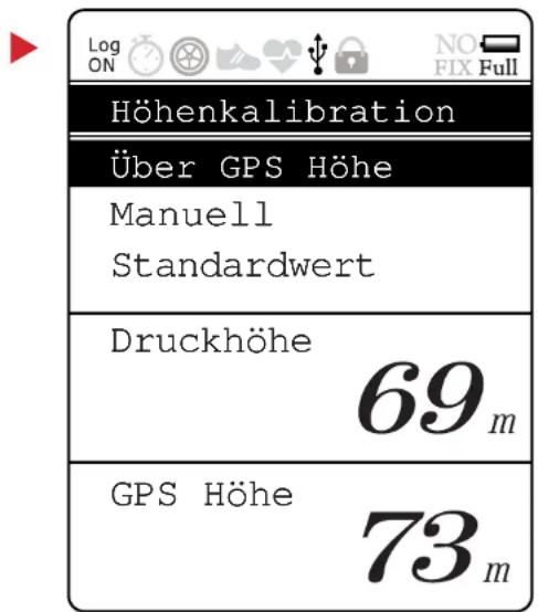 Wintec WSG-2000 - Grundhaltung kalibrieren - 3