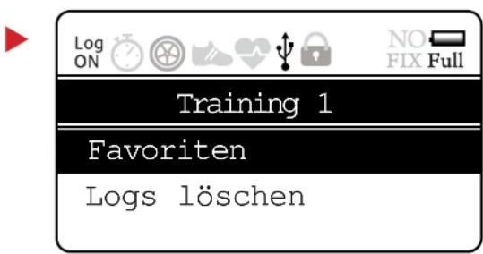 Wintec WSG-2000 - • Training (Distanz / Zeit / Höhe) - 2