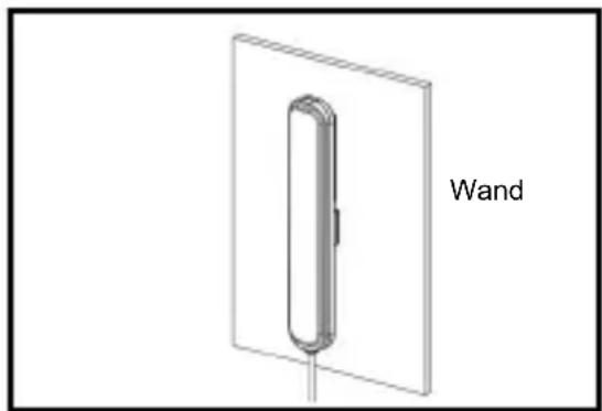 ZEHNDER AS 06 - Wandmontage mit Klettband: - 4