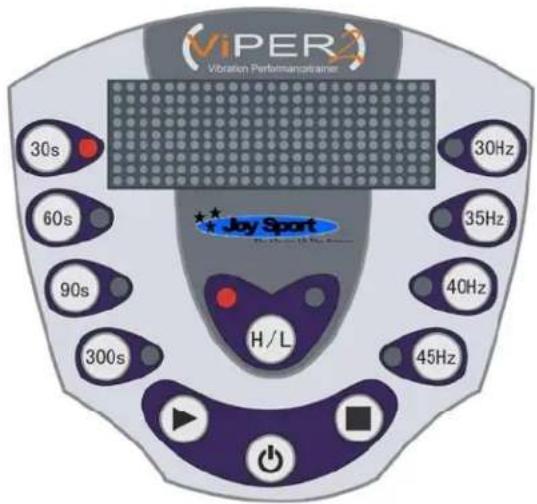VIPER Vibration Performance 30s 60s 90s 300s 30Hz 35Hz 40Hz 45Hz H/L