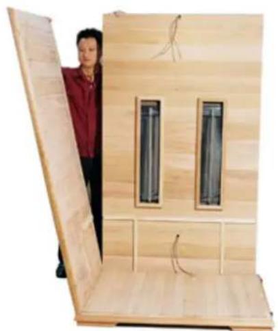 Joy Sport Sponsorsun 1 Sauna - Sauna cabine: - 5
