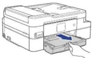 BROTHER MFC-J1300DW-All-in-Box - Einlegen von Papier - 4
