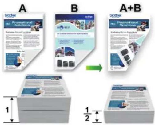 BROTHER MFC-J1300DW-All-in-Box - Automatisches Drucken auf beiden Seiten des Papiers - 1