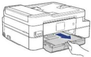 BROTHER MFC-J1300DW-All-in-Box - Einlegen von Papier - 1