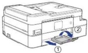 BROTHER MFC-J1300DW-All-in-Box - Einlegen von Papier - 9