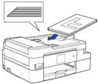 BROTHER MFC-J1300DW-All-in-Box - Einlegen von Dokumenten - 1