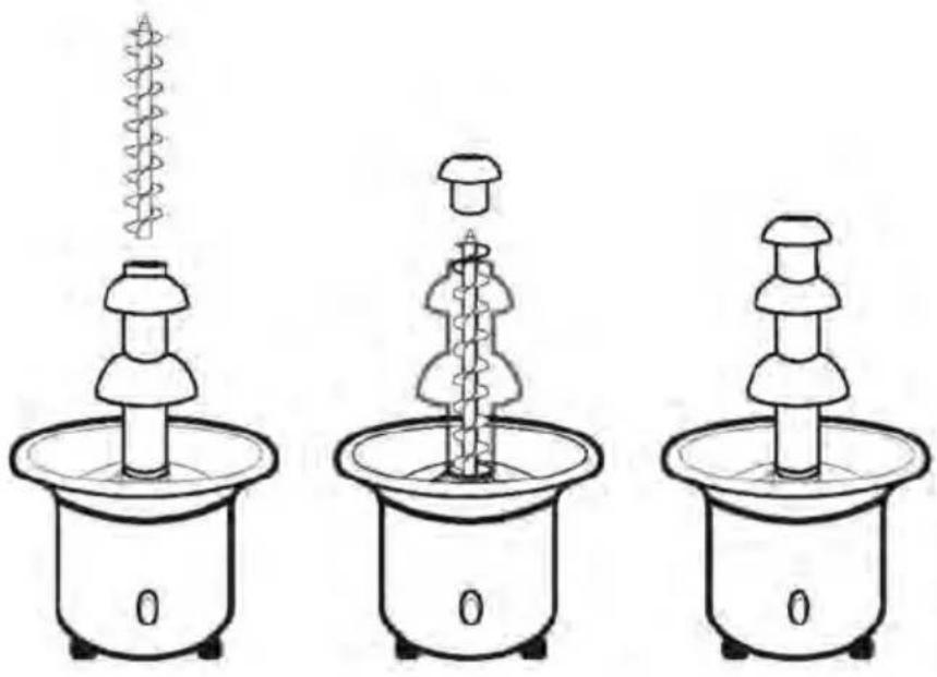 Giles & Posner EK1493 - Assembling Your Chocolate Fountain - 1