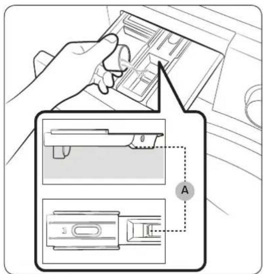 SAMSUNG EcoBubble WW90J5456FX - To apply washing agents to the detergent drawer - 2
