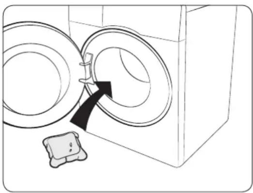 SAMSUNG EcoBubble WW90J5456FX - Laundry capsules - 1