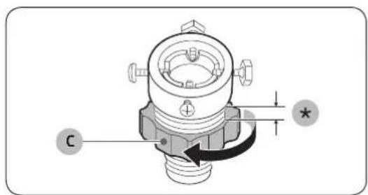 SAMSUNG EcoBubble WW90J5456FX - STEP 4 Connect the water hose - 3