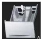 HISENSE WFU6012WE SLIM - Erogatore detersivo - 1