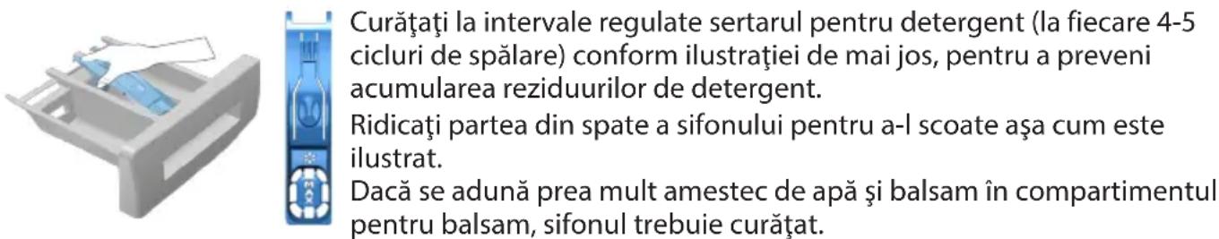 ARCTIC COOLING APL61012BDW1 - Curățarea sertarului de detergent - 1