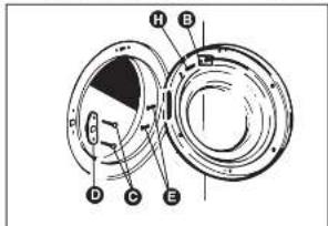 WHIRLPOOL AWG 288S - 安裝 (不用拿走門鉸蓋) - 4
