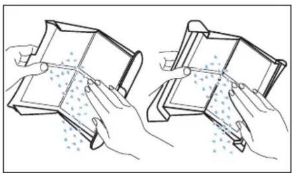 BOSCH WTW87561GB - Clean the fluff filter after each drying cycle: - 5