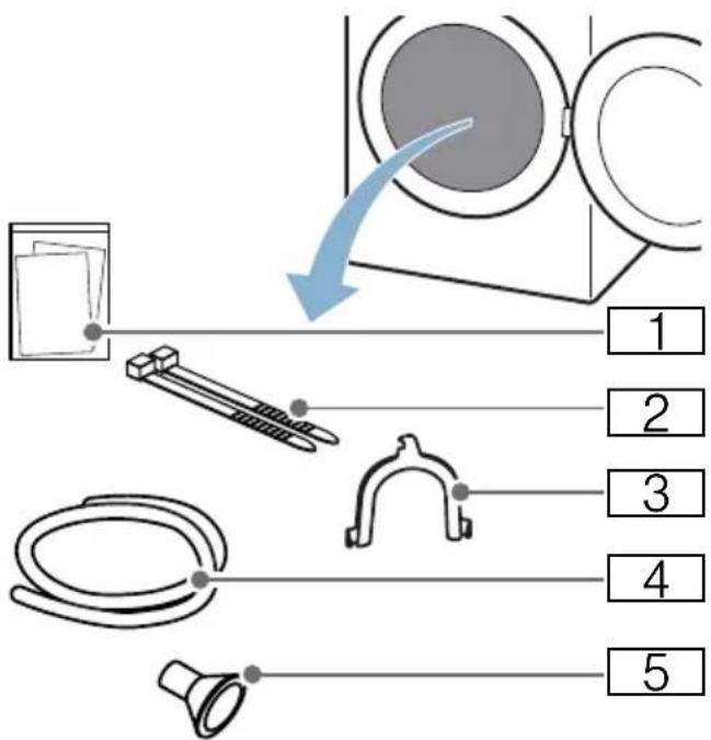BOSCH WTW87561GB - Installing and connecting the appliance - 1