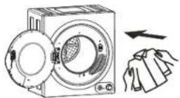 OMEGA OCD4W - Loading the dryer - 1