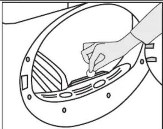 Cylinda TVP 5481 - Cleaning the sensor - 4