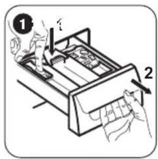 ZANUSSI ZWD81660NW - CLEANING THE DETERGENT DISPENSER - 1