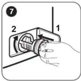 ZANUSSI ZWD81660NW - CLEANING THE DRAIN FILTER - 10