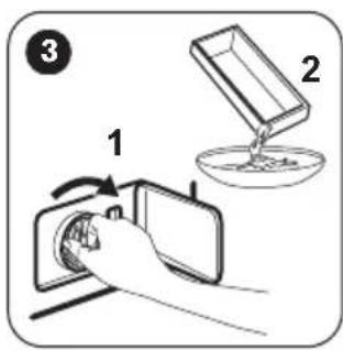 ZANUSSI ZWD81660NW - CLEANING THE DRAIN FILTER - 6