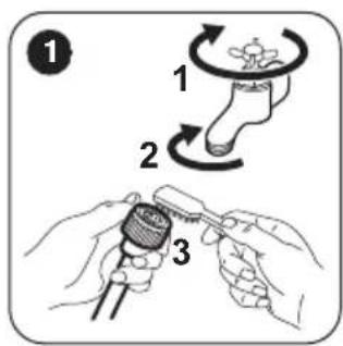 ZANUSSI ZWD81660NW - CLEANING THE INLET HOSE AND THE VALVE FILTER - 1