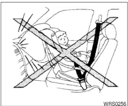 NISSAN Titan (2009) - SEAT BELT MAINTENANCE - 1