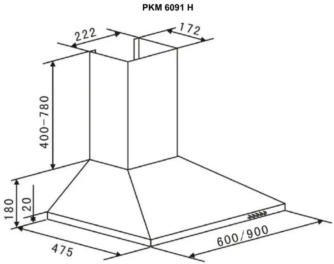PKM 9001 - Fitting dimensions - 5