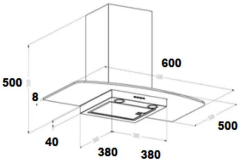 PKM 8888H - Fitting dimensions - 2