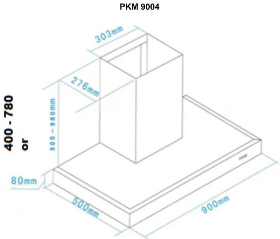 PKM 6005 - Fitting dimensions - 9