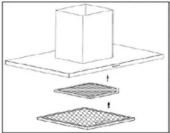 PKM 6004H - Changing the filters Models with acrylic filters - 4