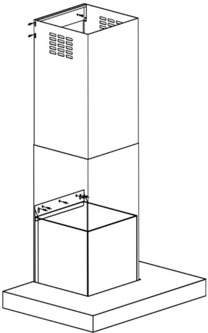 Thor HRH3003U - Ceiling pipe - 10