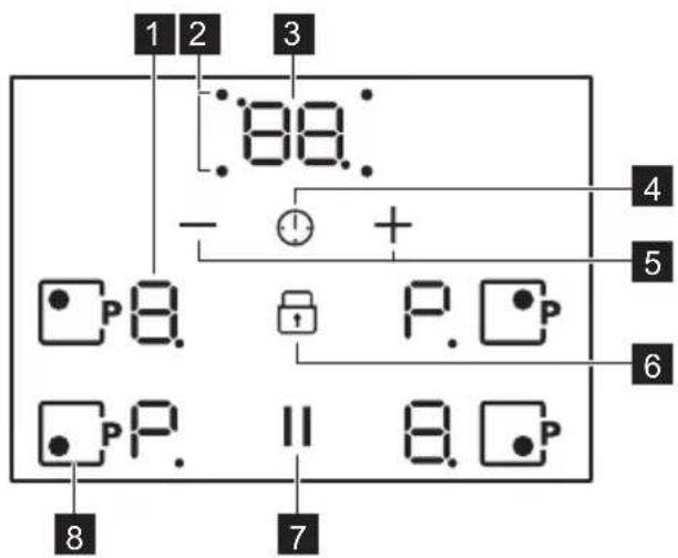 ZANUSSI ZCI66050XA - HOB CONTROL PANEL - 1