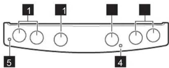 ZANUSSI ZCI66050XA - COOKER CONTROL PANEL - 1